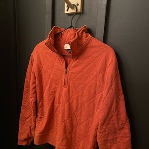Universal Thread (Target) Coral Quilted Pullover